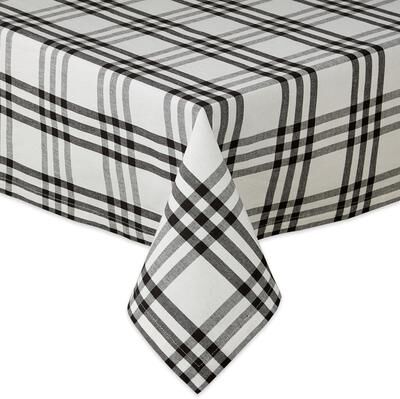 "DII Homestead Plaid Tablecloth - 60 X 84"""