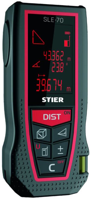 Télémètre laser STIER SLE-70, 70 m (904863)