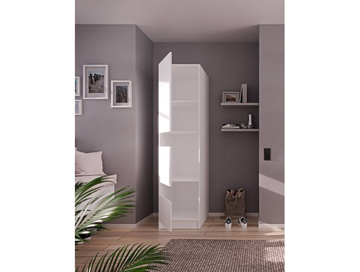 Armoire à linge Smart 50cm Blanc/Blanc