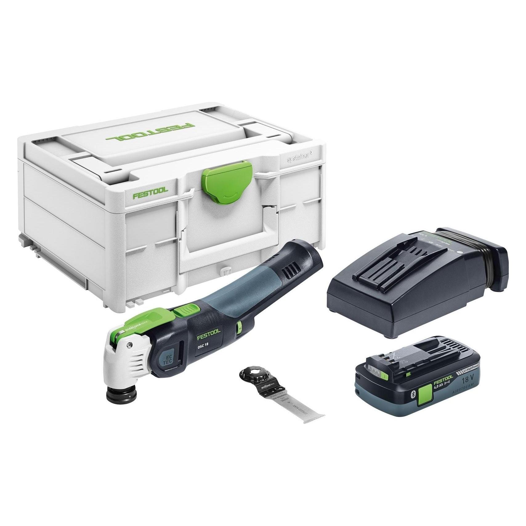 Festool Akku-Oszillierer OSC 18 HPC 4,0 EI-Plus (576595)