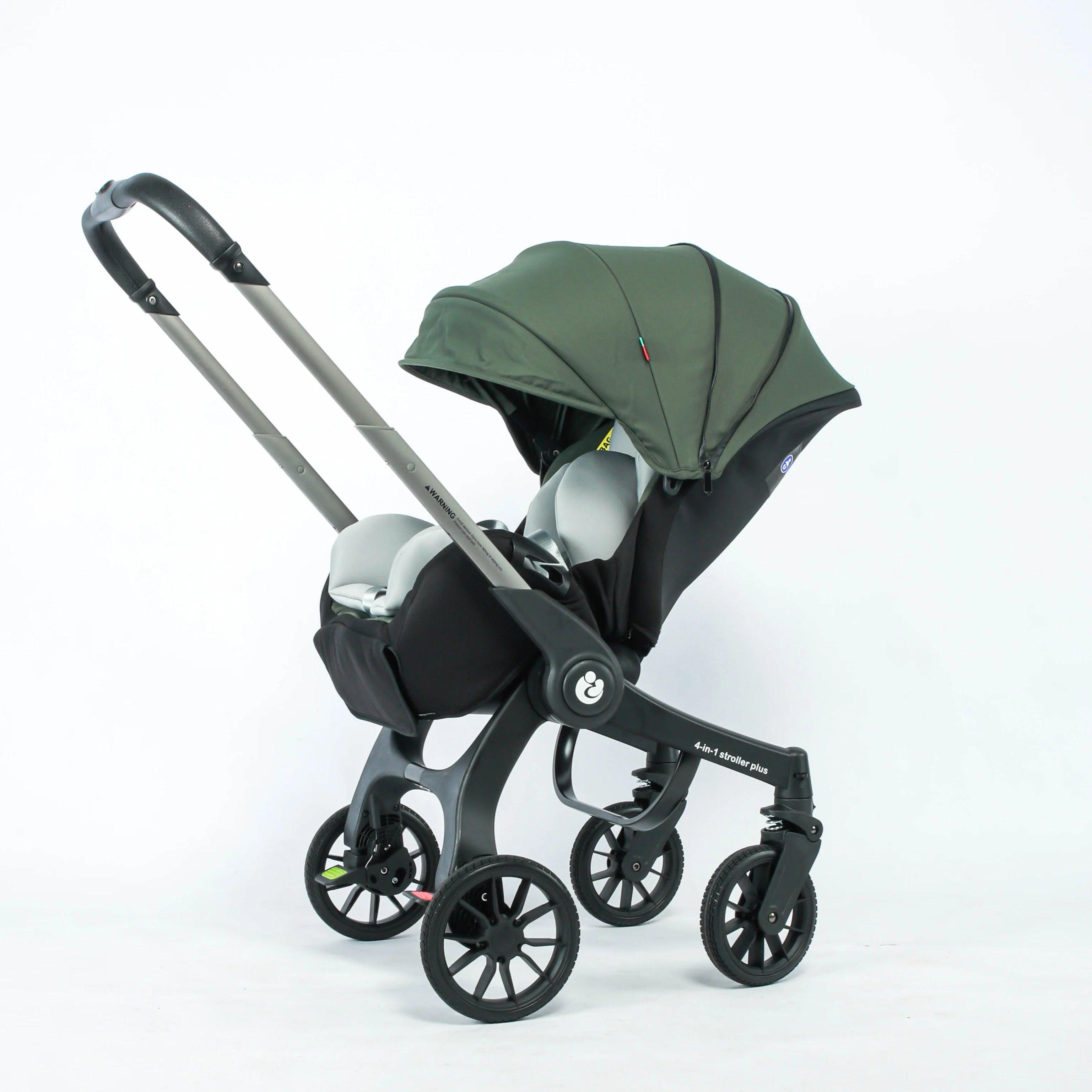 Wandelwagen - 4-in-1 Kinderwagen - Multifunktional - Faltbar - Auto-Sitz - Kinderwagen