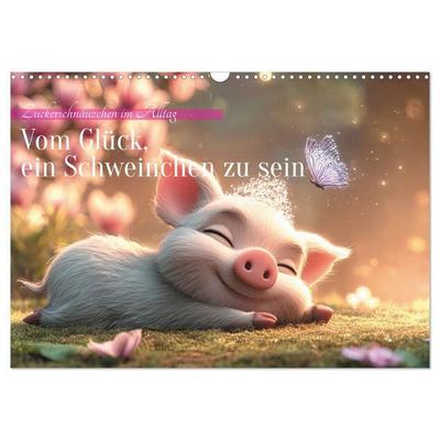 Seltmann, A: Vom Glück, ein Schweinchen zu sein (Wandkalende