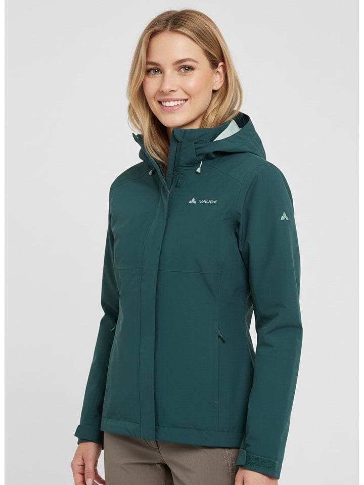 Vaude Windbreaker "Bormida" in Dunkelgrün - 38