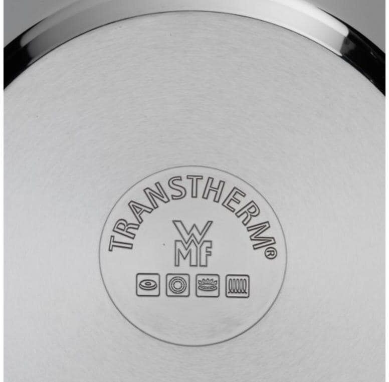 Kochtopf WMF "Mini 16 cm", silber (silberfarben), H:6,5cm Ø:16cm, Töpfe, Kochtopf silberfarben 1,2 l + Ø 16cm + Höhe 6,5cm