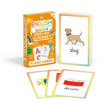 English for Everyone Junior English Alphabet Flash Cards, Taschenbuch von DK, Dorling Kindersley Travel & Learning, 978-0-241-53622-3