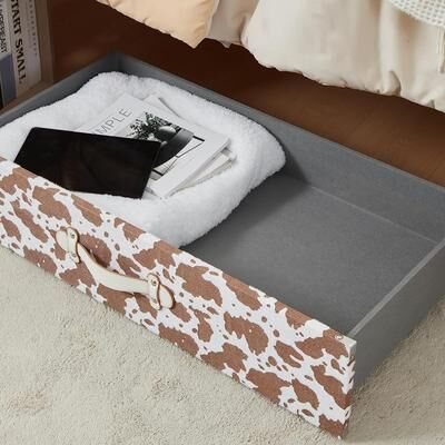 Texture® Brand - Rolling Under Bed Storage Drawer by DormCo