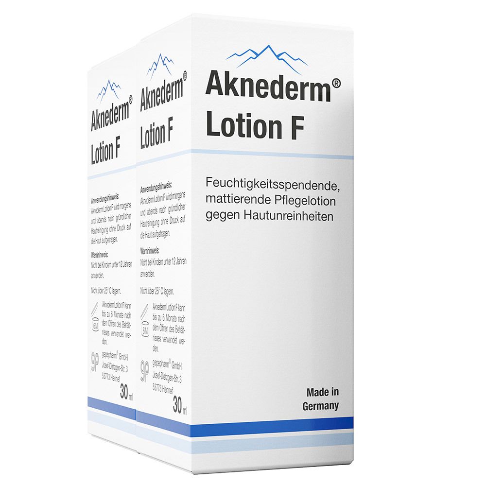 Aknederm Lotion F 2x30 ml