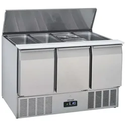 Saladette für Vorbereitung 3 Türen CSAP3P Casselin