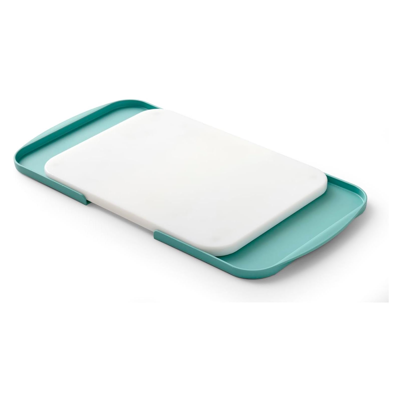 Rosti Schneidebrett mit Schalen 26.8 cm x 39.5 cm, Nordic green (37418)