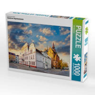 CALVENDO Puzzle Ein Motiv aus dem Kalender Güstrow Impressionen | 1000 Teile Lege-Größe 64x48cm Foto-Puzzle für glückliche Stunden