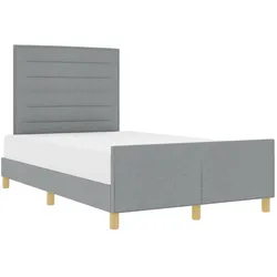 vidaXL, Bett, Caveno (Linien-Design) (160 x 200 cm)