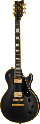 Schecter Solo II Custom ABSN Aged Black Satin