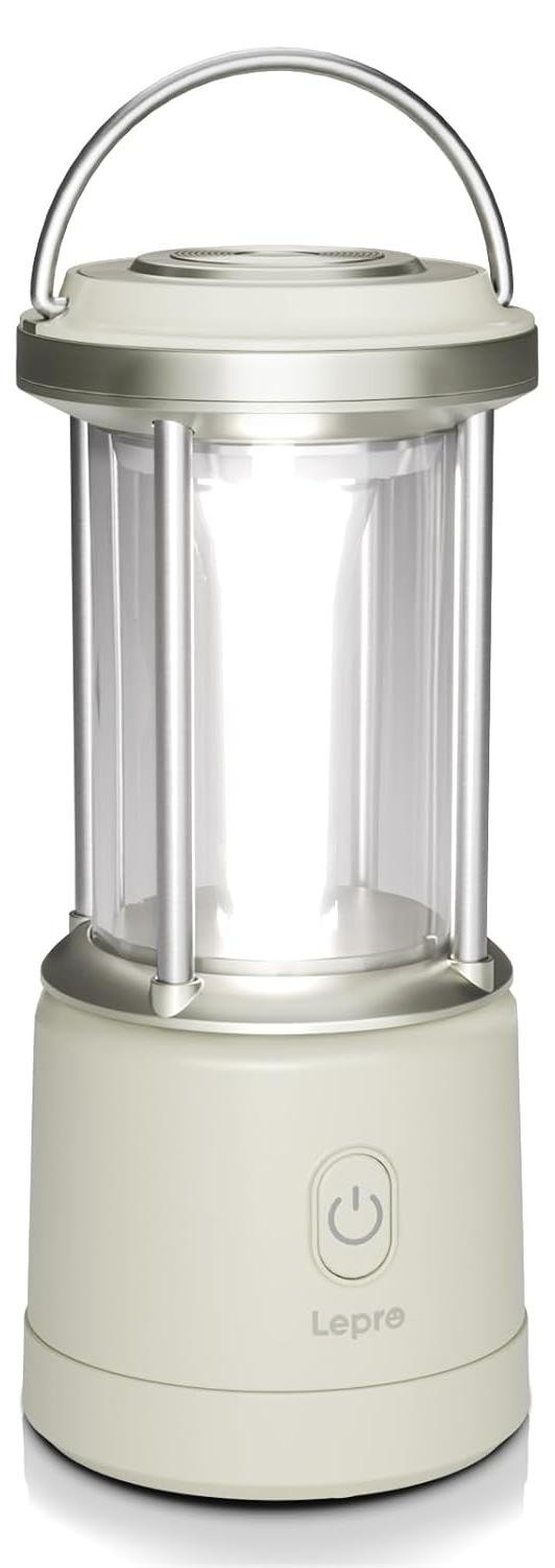 Lepro LED campinglamp met hoge helderheid voor in de tuin, wit