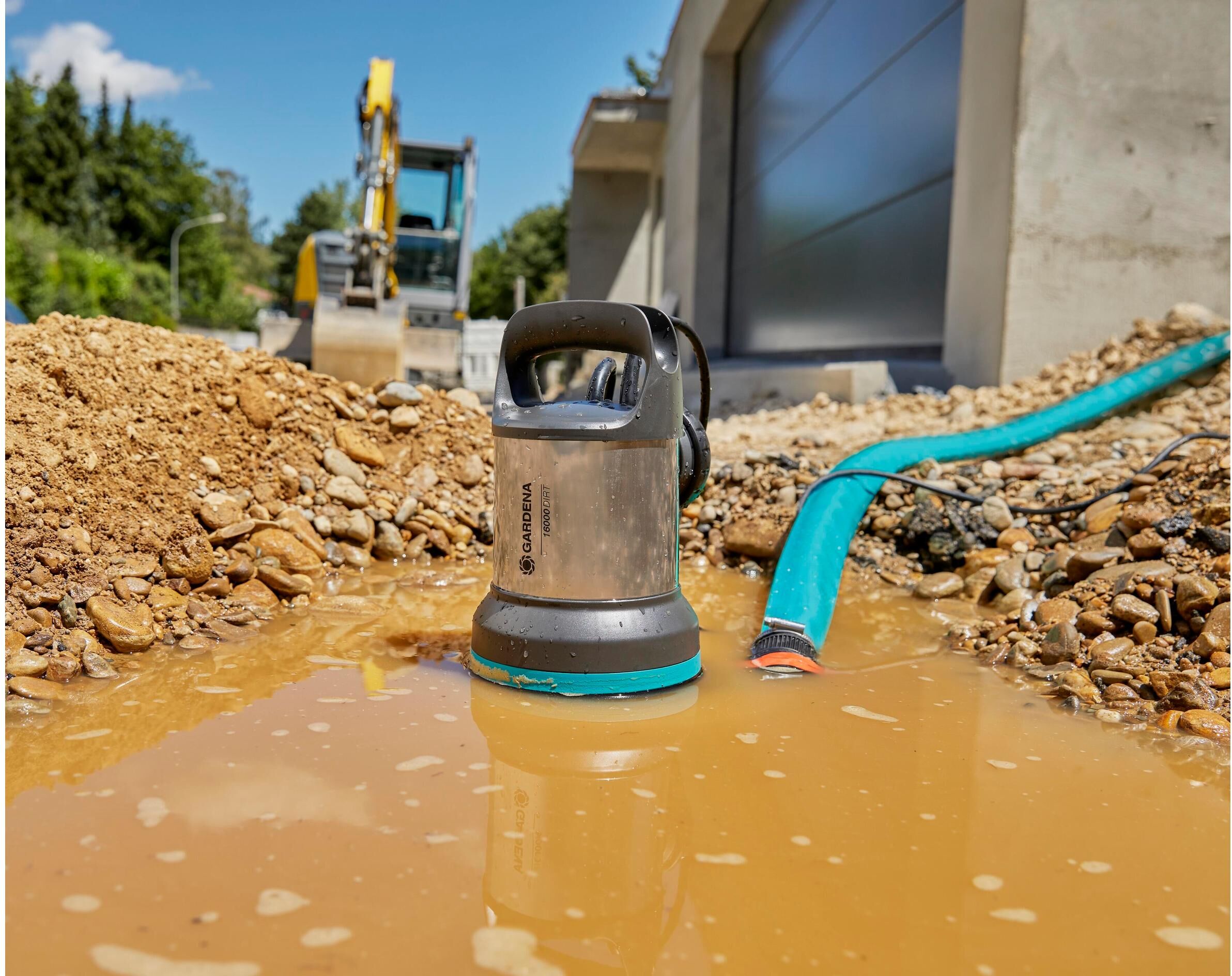 Schmutzwasserpumpe GARDENA "16000", schwarz, Pumpen, Schmutzwasserpumpe schwarz Einheitsgröße