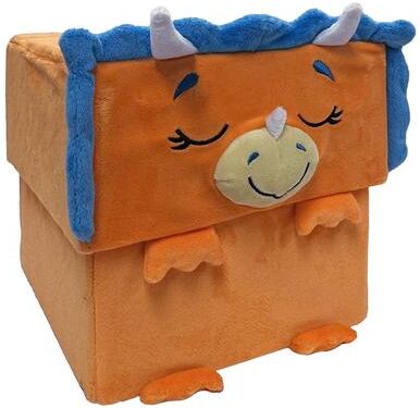 "Happy Nappers: Adorable Storables 8"" Box -Dino Triceratops- Ages 1+"