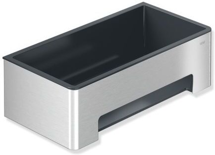 Hewi Duschkorb 900.03.001XA92 220x67x115mm, gerade, geschliffen, Einsatz in Anthrazit