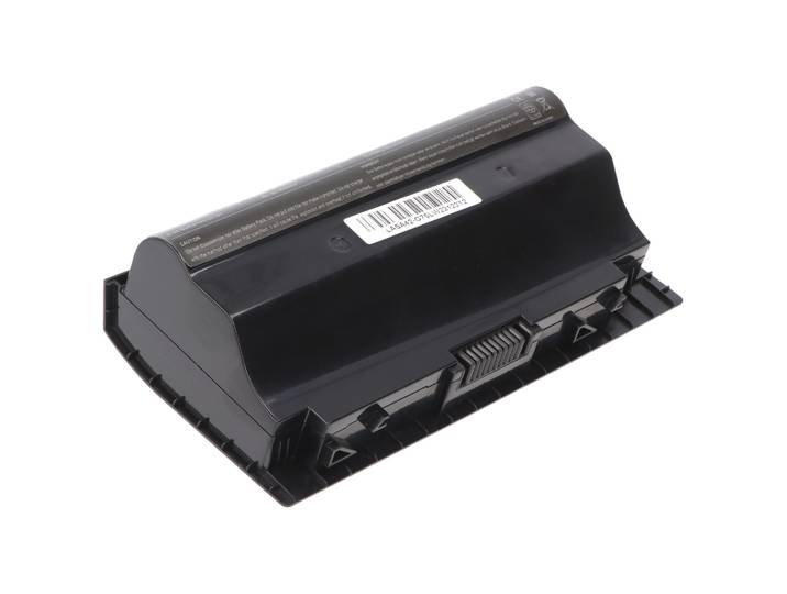 Battery suitable for ASUS G75, A42-G75, Li-ion, 14.4V, 5200mAh, 74.9Wh, black