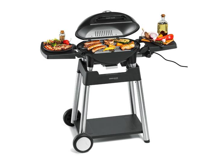 Rommelsbacher BBQ 4100/S, 2200 W, Kamado Grill/Grill, Elektro, 300 °C, Tisch, Rost