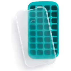 Lékué Gastro-Eiswürfelbehälter türkis, 33.5x18cm, Eisformen, Blau