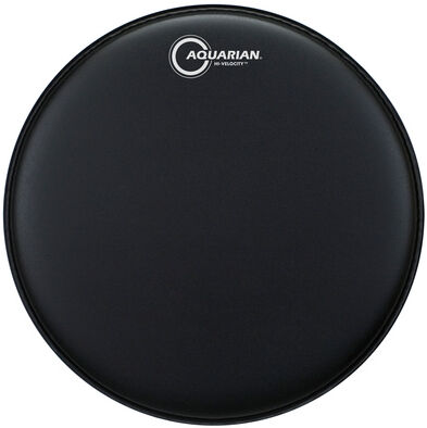 Aquarian "14" Hi-Velocity Power Dot BK" Schwarz