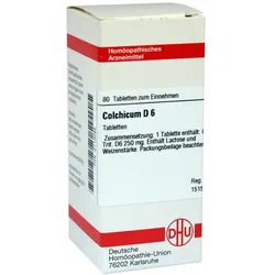 Colchicum D 6 Tabletten 80 St