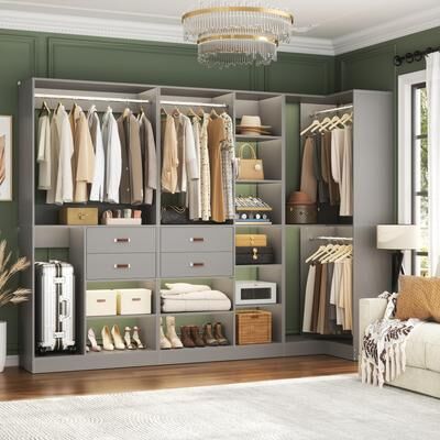Rackcog Navada Freestanding Closet System Set