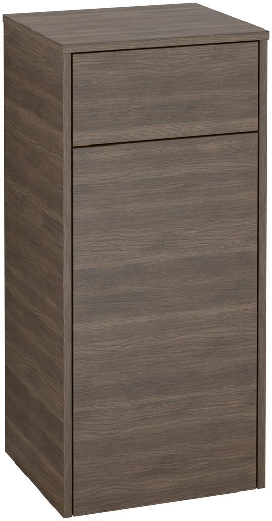 CLEAR Seitenschrank Anschlag links Glossy White C54800DH