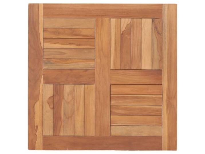 HGPOTUY Tischplatte Massivholz Teak 60×60×2,5 cm Massives Teakholz, abgelagert, kammergetrocknet, fein geschliffen, glatte Oberfläche, robust, witterungsbeständig, für