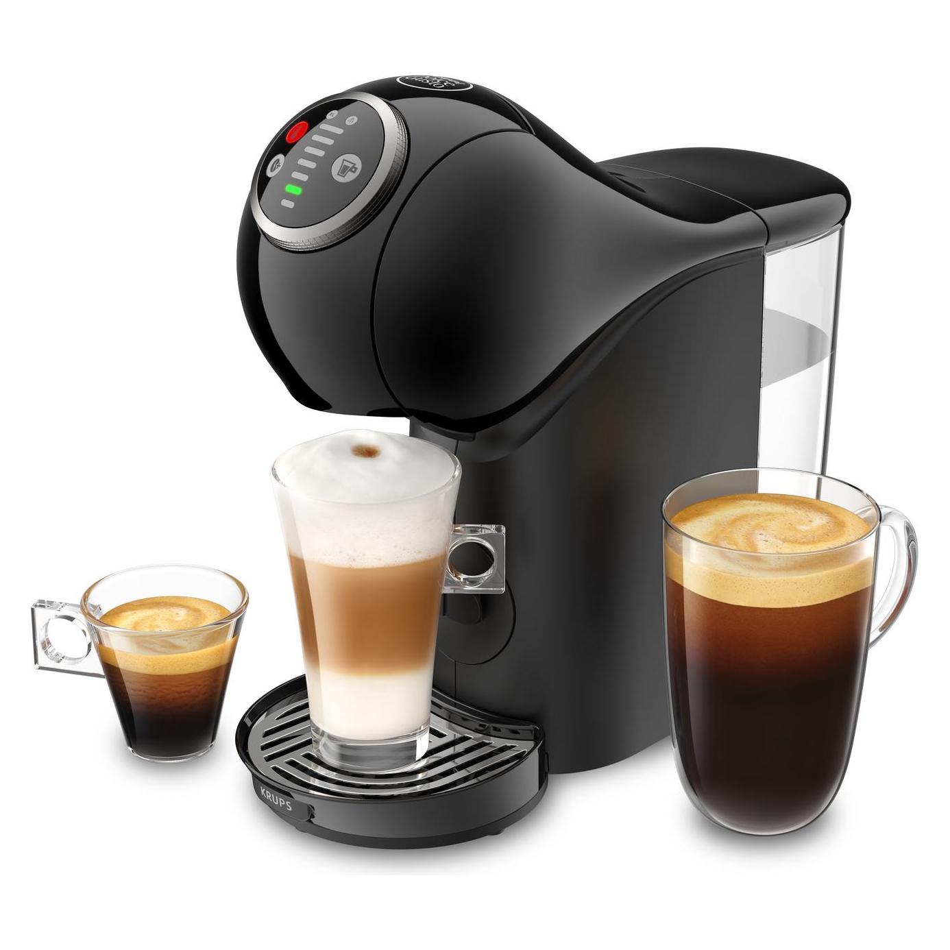 Krups Kapselmaschine,, Genio S Plus, schwarz (KP340810)