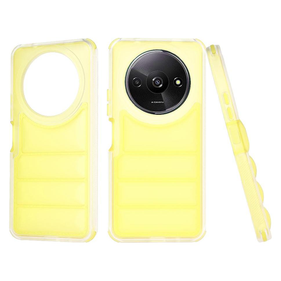 Techsuit - Wave Shield - Xiaomi Redmi A3 / Redmi A3x - Yellow (Xiaomi Redmi A3) (56353974)