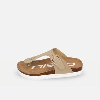 Sandale O'NEILL "AVALON WOMEN LOW", Damen, Gr. 37, beige (tan), Synthetik, Schuhe Sandale