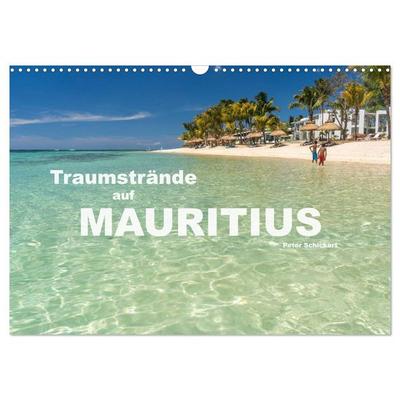 Traumstrände auf Mauritius (Wandkalender 2026 DIN A3 quer), CALVENDO Monatskalender