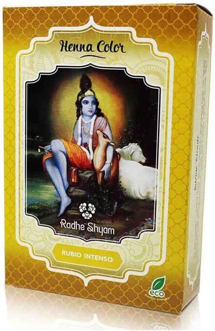 Radhe Shyam Henna Color Rubio Intenso Eco