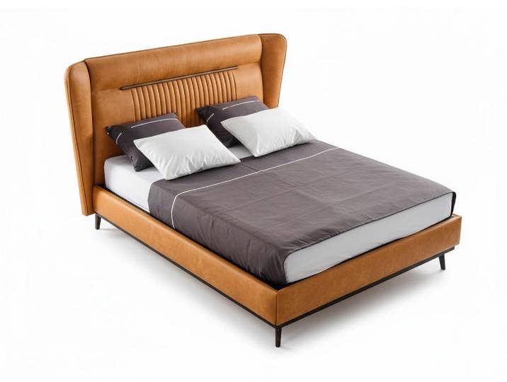 JVmoebel Bett Modernes Designer Bett mit Bettkasten Ehebett Sofort (Bett), Made in Europa