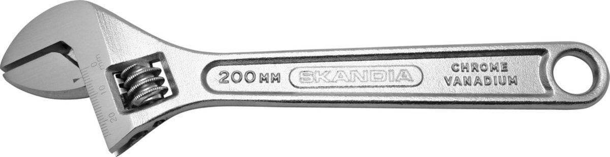 Skandia Moersleutel 200mm Chrome