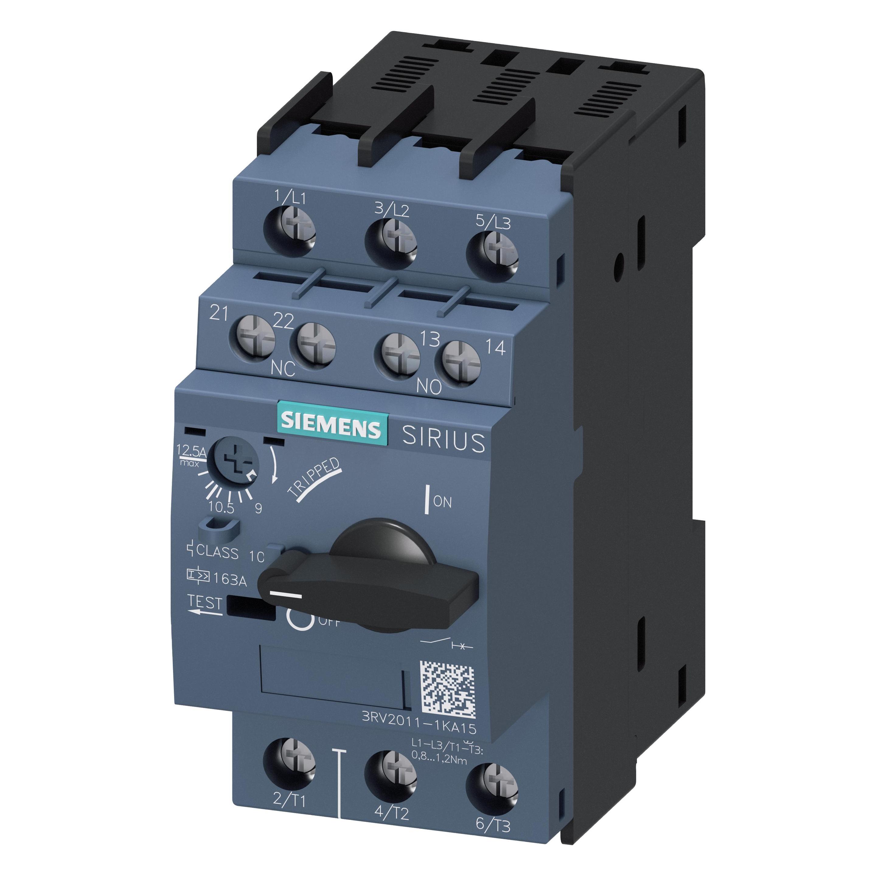 Siemens Leistungsschalter Motor 9-12.5A 3RV2011-1KA (3RV20111KA15)