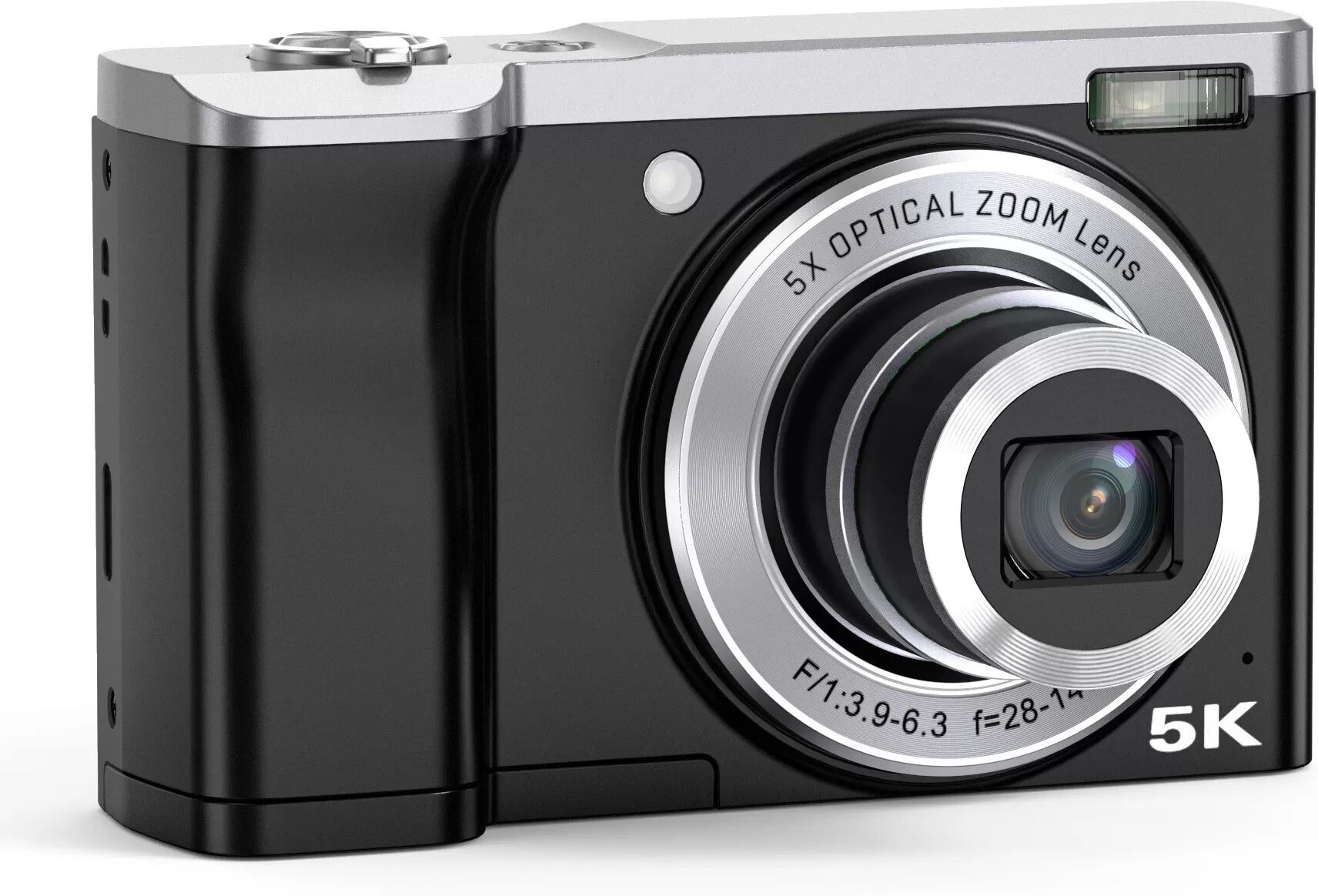 INF 5K-Digitalkamera mit 5-fach optischem Zoom und Anti-Shake-Stabilisierung