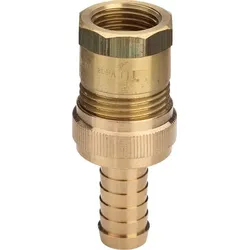 Messing-Standrohrverschraubung 3/8" mit Innengewinde, konisch dichtend