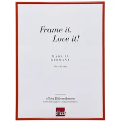 effect Bilderrahmen ART Kunststoff Rot / Kunstglas / 20 x 25