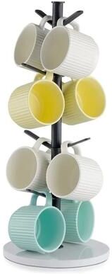 Tools, Home & Hobby Premium Countertop Mug Holder Tree With Marble Base Hook Coffee Cup Rack Organizer Premium Countertop Mug Holder Tree With Marble Base Hook Coffee Cup Rack Organizer