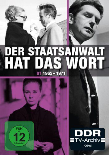 Achim Hübner - Der Staatsanwalt hat das Wort - Box 1: 1965 - 1971 (DDR-TV-Archiv) [3 DVDs] - Preis vom 09.10.2026 07:28:09 h