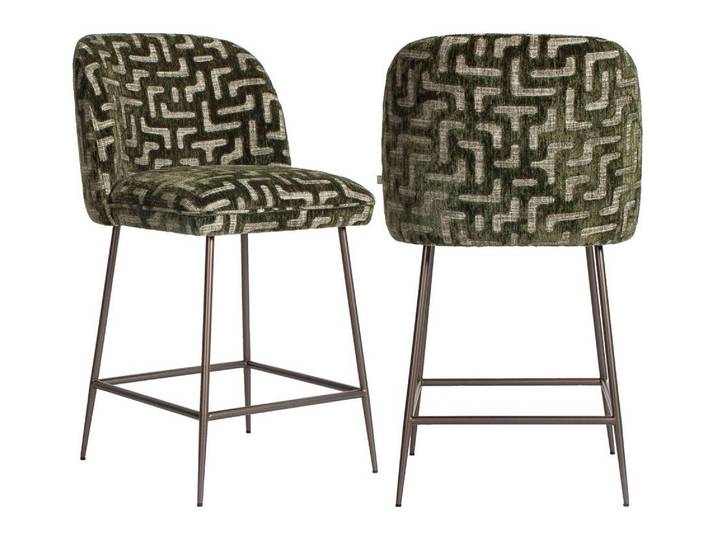 Barhocker Pullitzer Moss Labyrinth - Polyesterbezug, Richmond Design