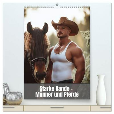 Starke Bande (hochwertiger Premium Wandkalender 2027 DIN A2 hoch), Kunstdruck in Hochglanz
