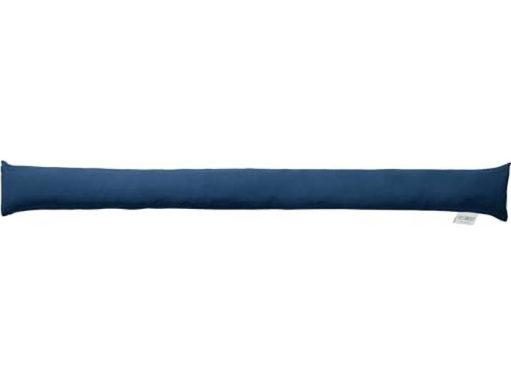 REDBEST Zugluftstopper - Türstopper - Windstopper - Luftzugstopper - Windschutz - für Fenster und Türen Serie Seattle - Premium-Qualität - mit Beschwerung dunkelblau Größe 90x10 cm