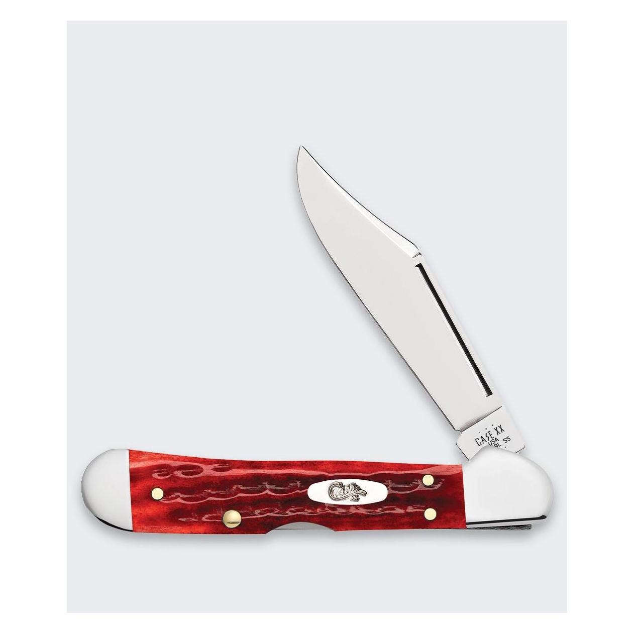Case Messer Pocket Worn Mini Copperlock Rot (10307)