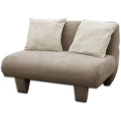 Domo Sofa »Alicante» - 117x76x95cm - hellgrau -
