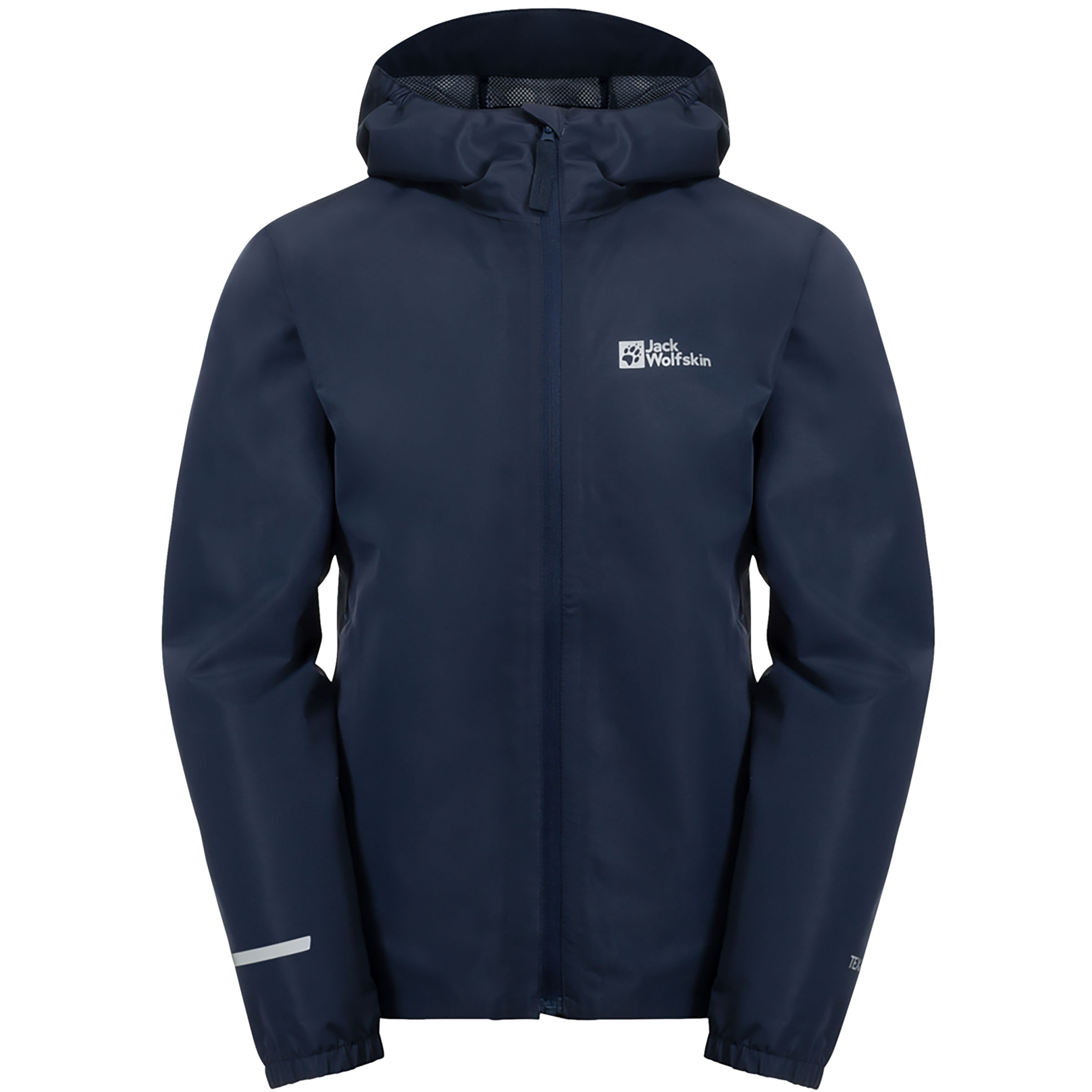Jack Wolfskin Flaze Kinder Softshelljacke blau Größe 92 Camping Winddicht Wasserabweisend