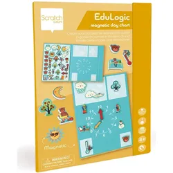 Scratch Magnetspiel Tagesplan (Deutsch)