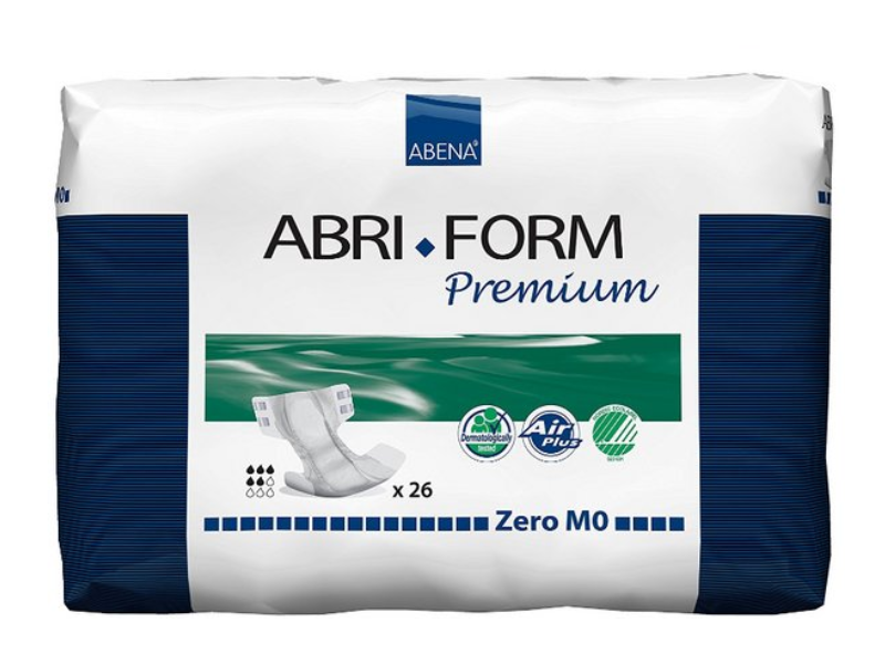 Abena Slip Premium 0 Medium - 8 paquets de 26 protections