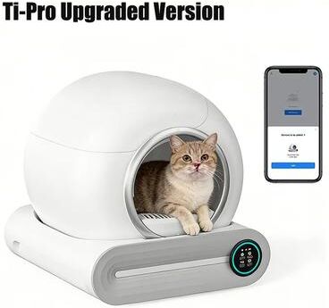 Uplift Treasures Tonepie Smart Self Cleaning Cat Litter Box 65L new Ti pro Max